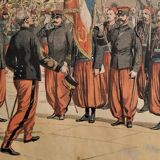 The Zouaves of Palestro arrived in Marseille in 1903