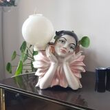 Vintage Pierrot lamp