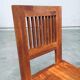 Postmodern Teak Side Chair, France, 1990s