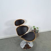 Dan-Form Curve loungestoel, draaifauteuil Denemarken