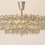 Lustre Bakalowits, Chrome and Crystal Glass, Austria, 1960s