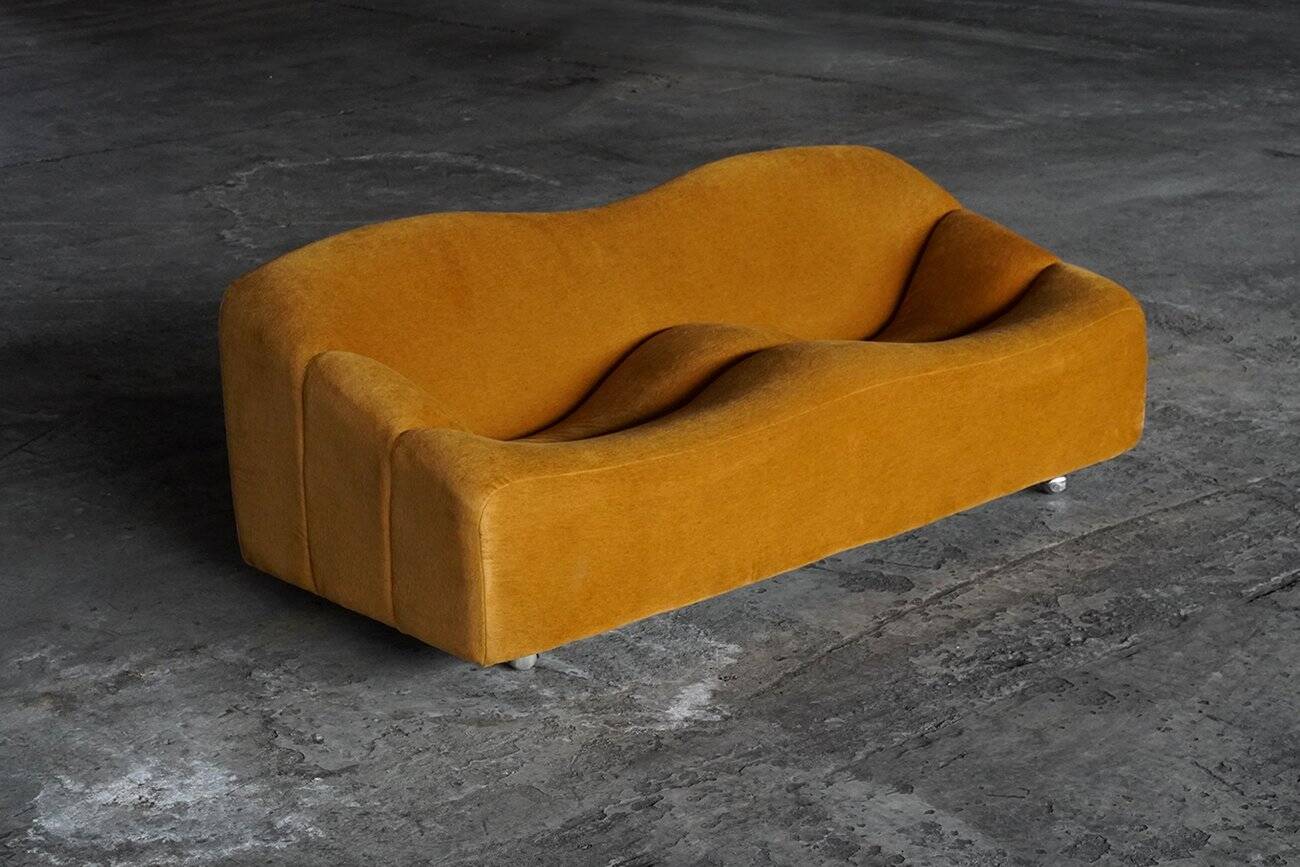 Vintage Dutch ABCD Two-Seater Sofa by Pierre Paulin for Artifort, 1970s