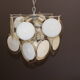 Lustre en verre de Murano vers 1970