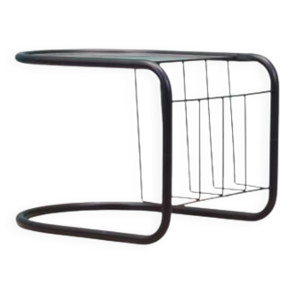 Glass coffee table, Danish design, 1970s, production: Denmark