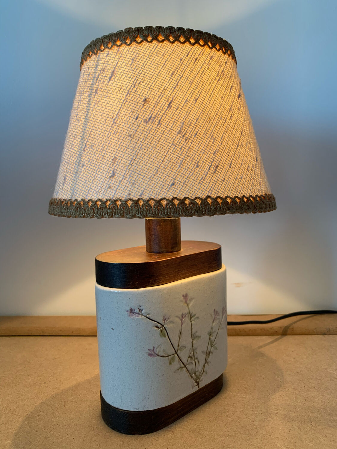 Old Raymonde Leduc lamp