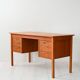 Vintage Scandinavian Teak Desk, 1960s