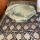 Octagonal marble coffee table