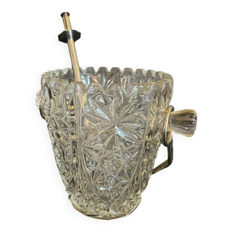 Ice bucket with tongs