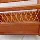 Coffre a jouets bois scoubidou vintage