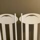 Pair of chairs by Charles Rennie Mackintosh.