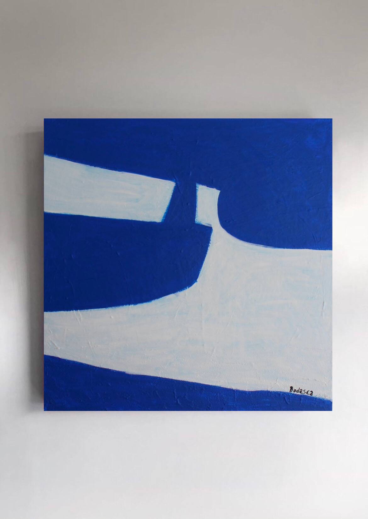 Contemporary art on canvas 80x80cm