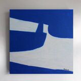 Contemporary art on canvas 80x80cm