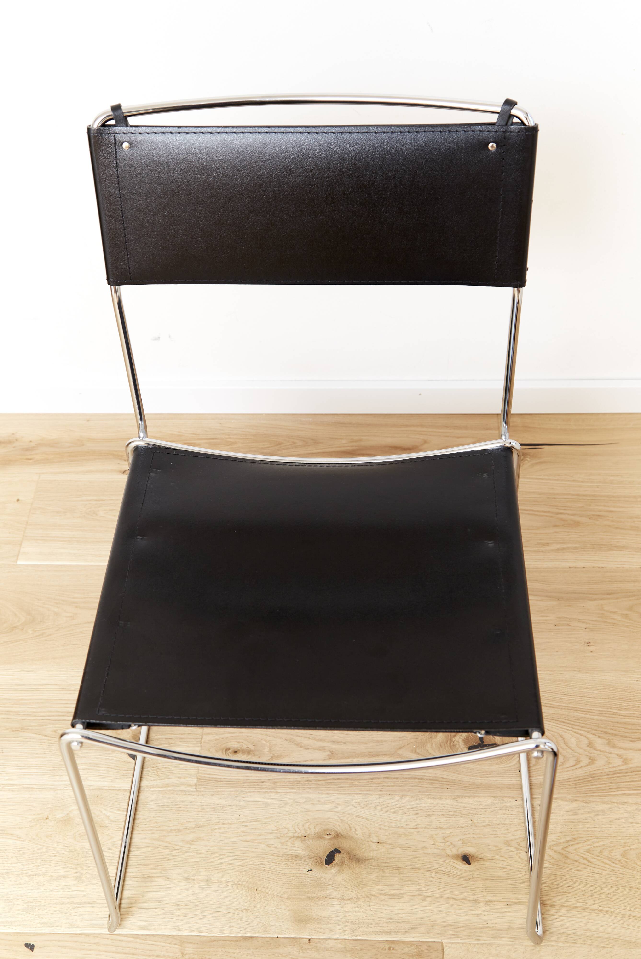 Giandomenico Belotti Dining Chairs for Alias I Set of 4