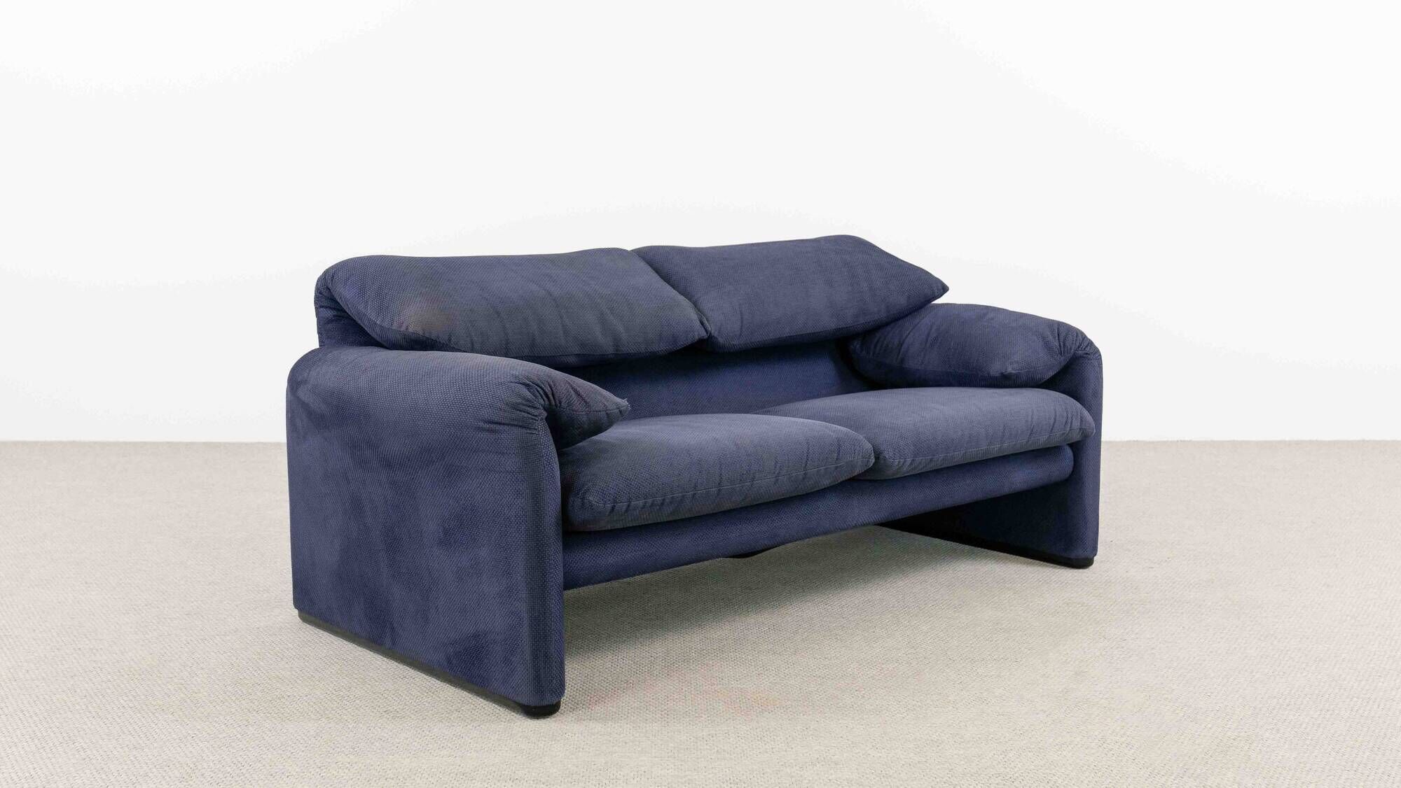 Cassina Maralunga 2-Seat Sofa by Vico Magistretti