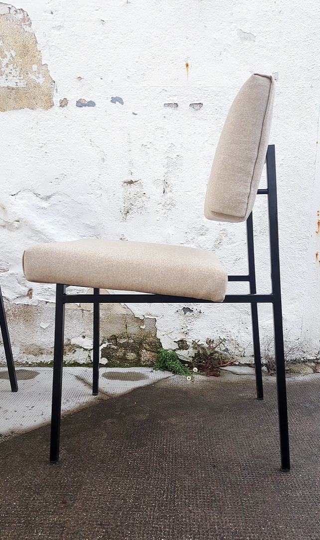 Set de 5 chaises de Gérard Guermonprez 1957