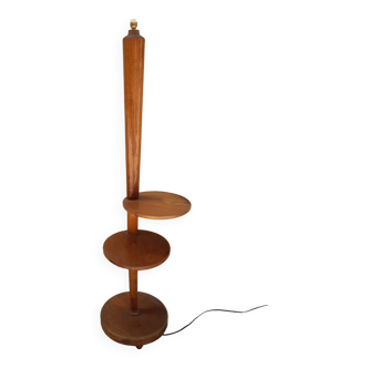 Antique teak lamp lamp foot