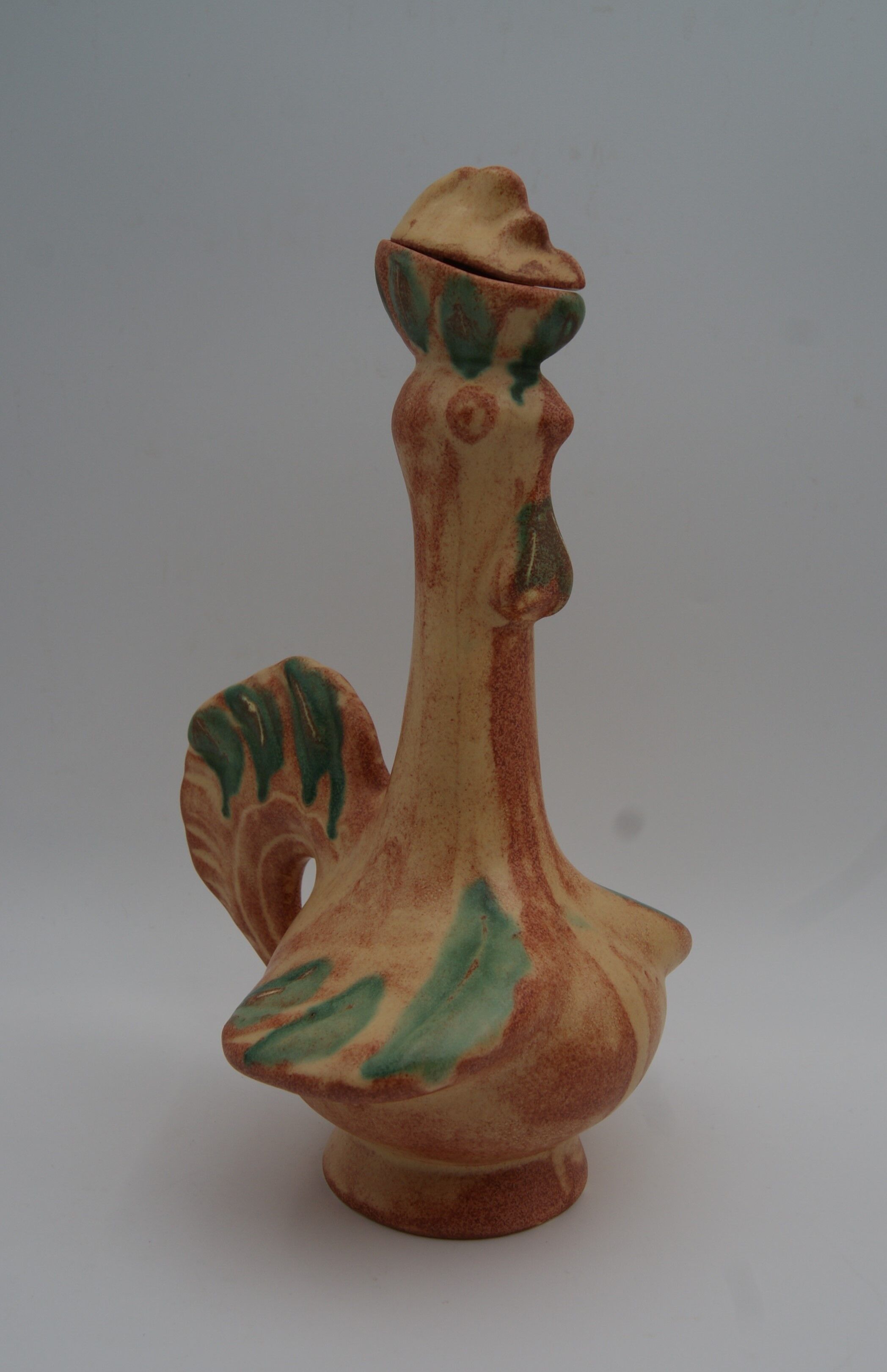 Ceramic carafe vintage chicken