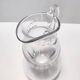 Vintage Transparent Crystal Pitcher Attr. to Baccarat