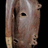 Art Africain Afrique Tribal - Masque Djimini Ligbi Kulango - 31 Cms