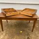 Solid oak dining farmhouse table with 2 drawers 1950 135x75x72cm