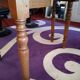 Round table 90 cm extensions six feet