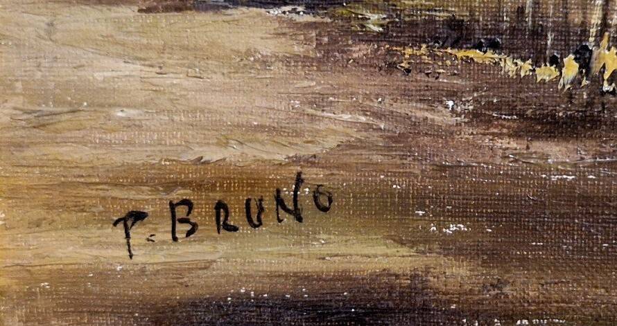 Bords De Loire Par Pierre Bruno XXe