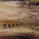Bords De Loire Par Pierre Bruno XXe