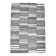 White & Black Striped Oversize Kilim Rug, 206x304Cm