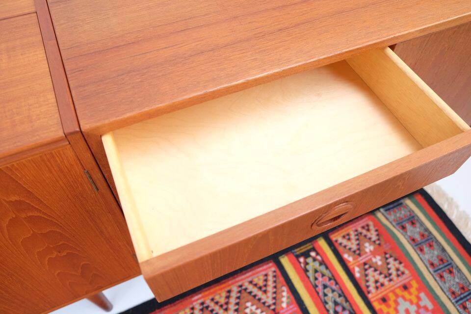 Meubles HiFi vintage des années 60, commode, buffet, teck, style rétro