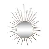 Gold metal sun mirror