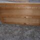 Wall coat rack in oak.