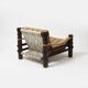 Set of 2 lounge chairs and coffe table model 'Bjorn' by Aleksander Kuczma, Poland, 1970s