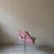 Vintage velvet armchair pop art lips marilyn monroe, 1970