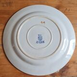 Serving dish in iron earth