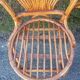 Chaises rotin vintage