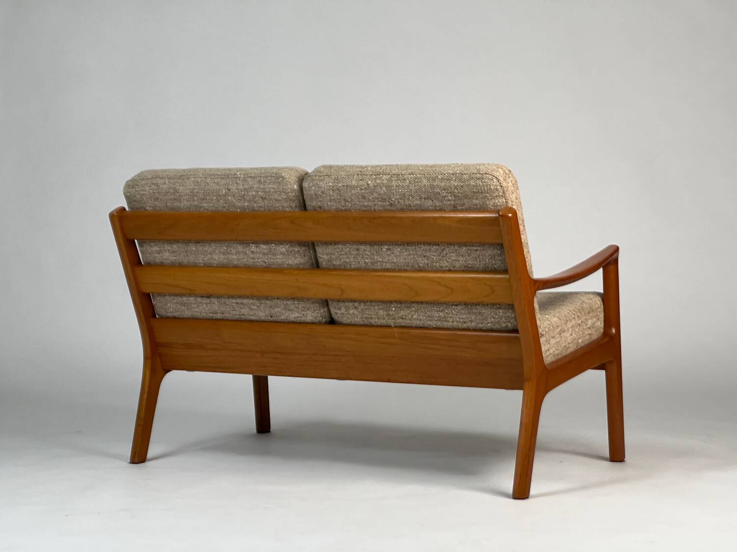 Danish teak 2-seater sofa couch Ole Wanscher vintage mid-century
