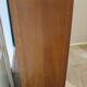 Burwood oak curtain file cabinet, 1960s