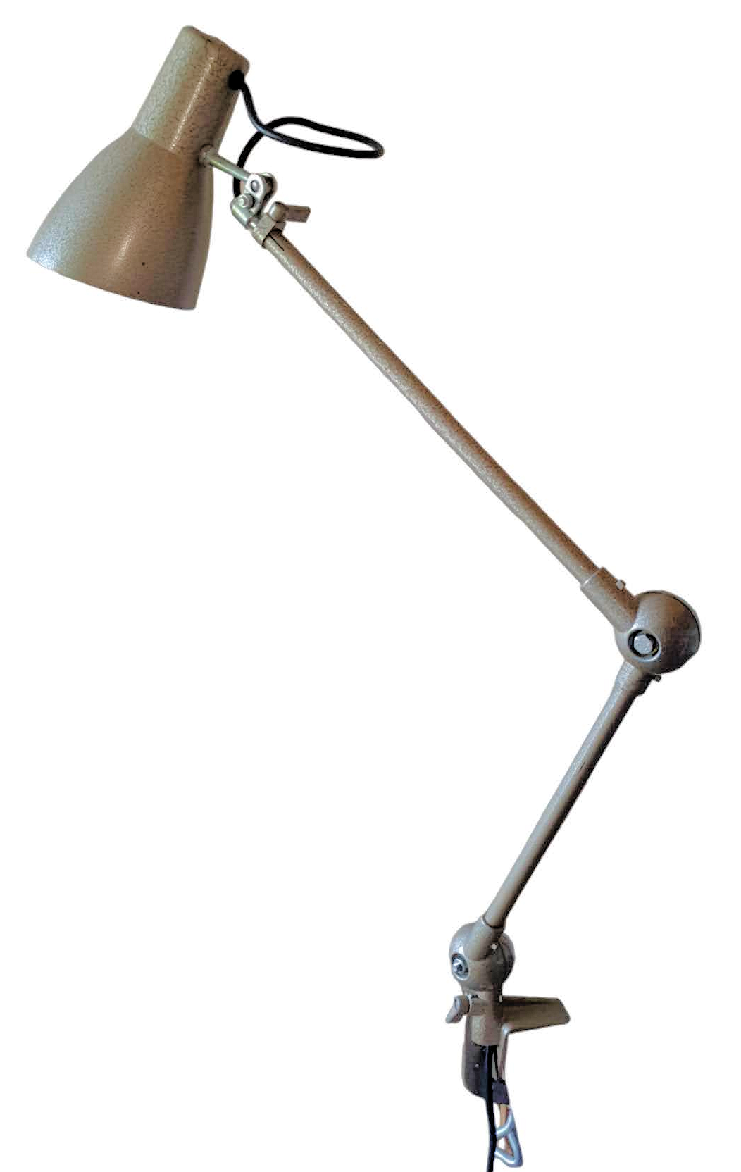 Industrial desk lamp