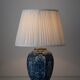 Vintage table lamp in blue and white ceramic from Delft, signed Makkum, hand-painted, 1950s