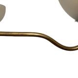 Chrome-plated brass chandelier, 1930s