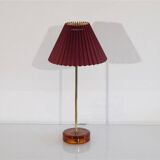 Brass and glass lamp by Falkenberg 1970