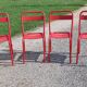 4 chairs tolix
