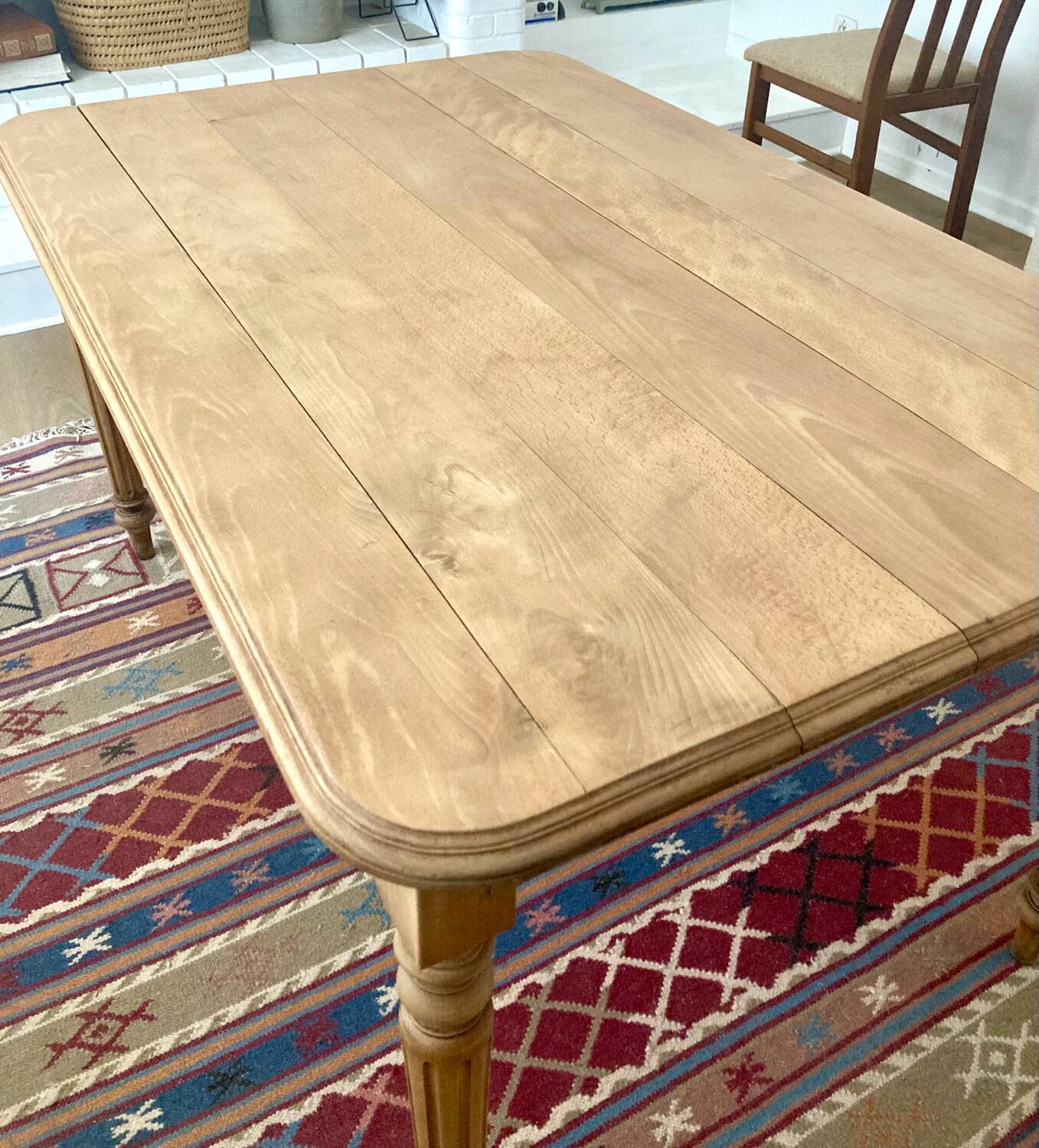 Antique solid oak table