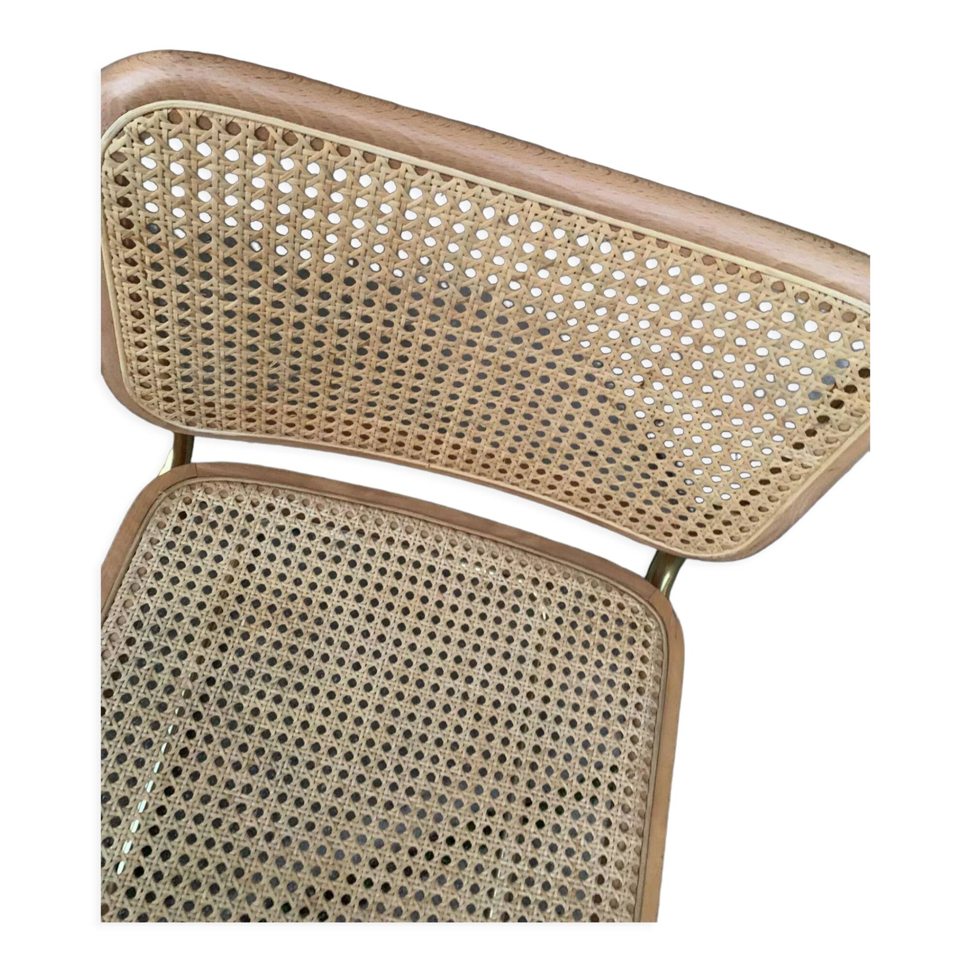 Mid-Century Modern Italian Marcel Breuer B32 Cesca Chair, 70s