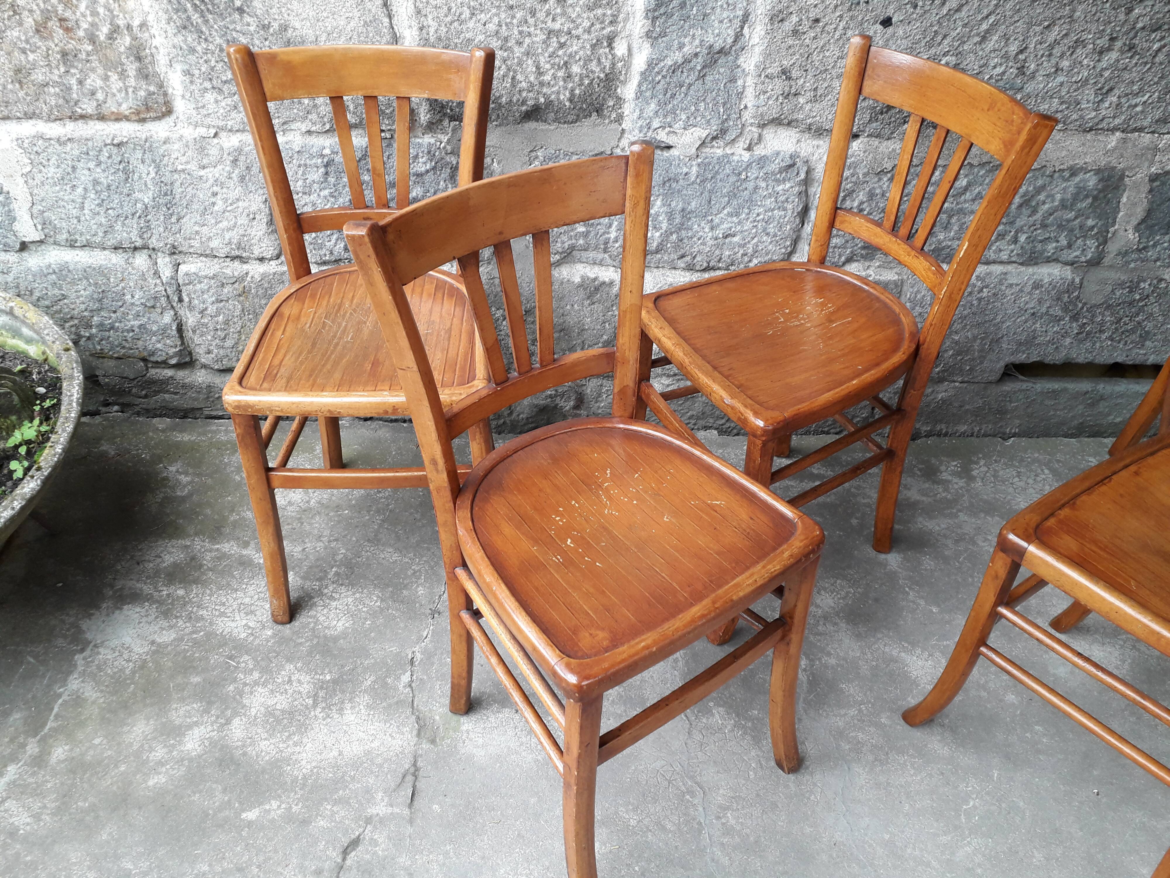 Set de 6 chaises bistrot Luterma