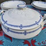Creil and Montereau earthenware tableware service