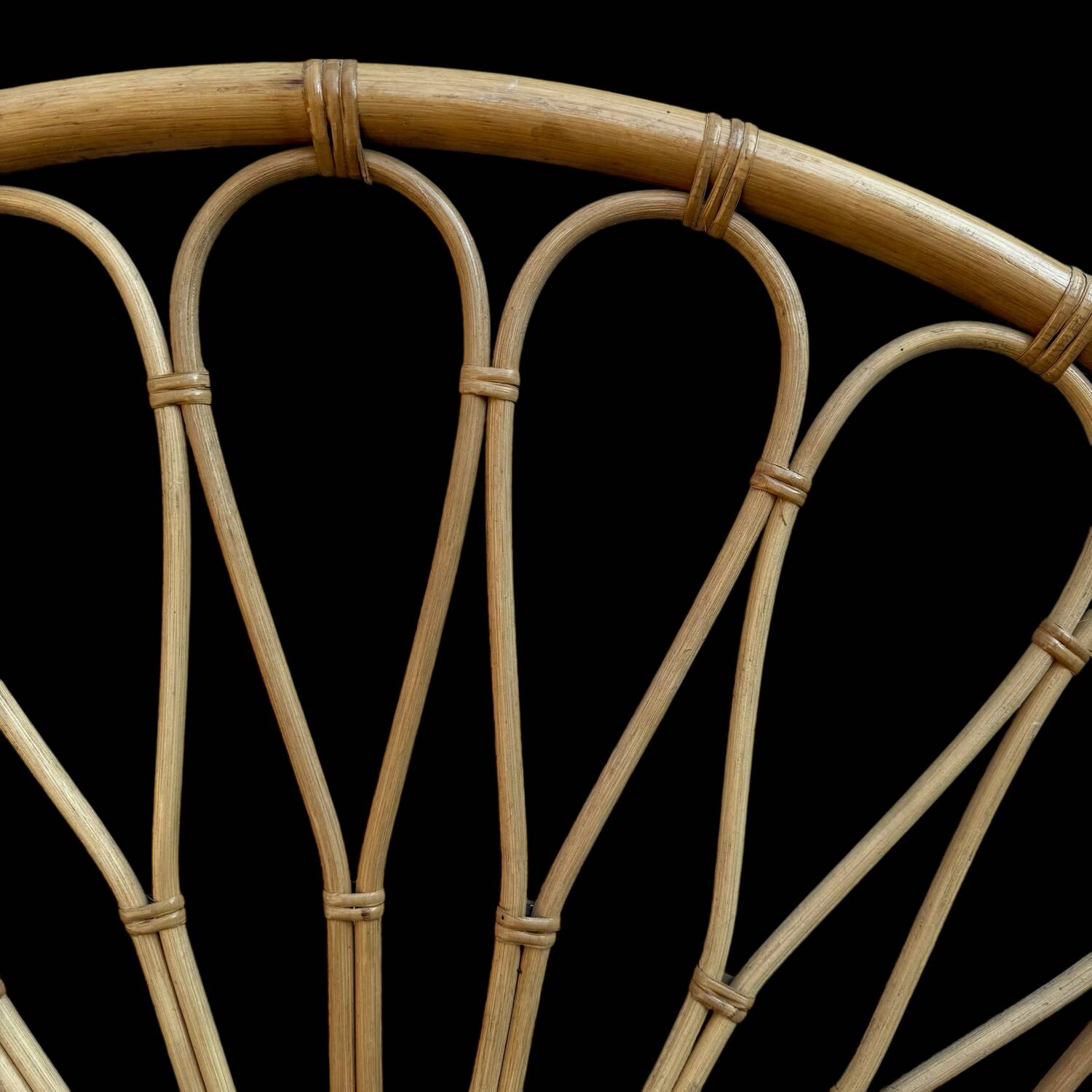 Rattan headboards from the 60s