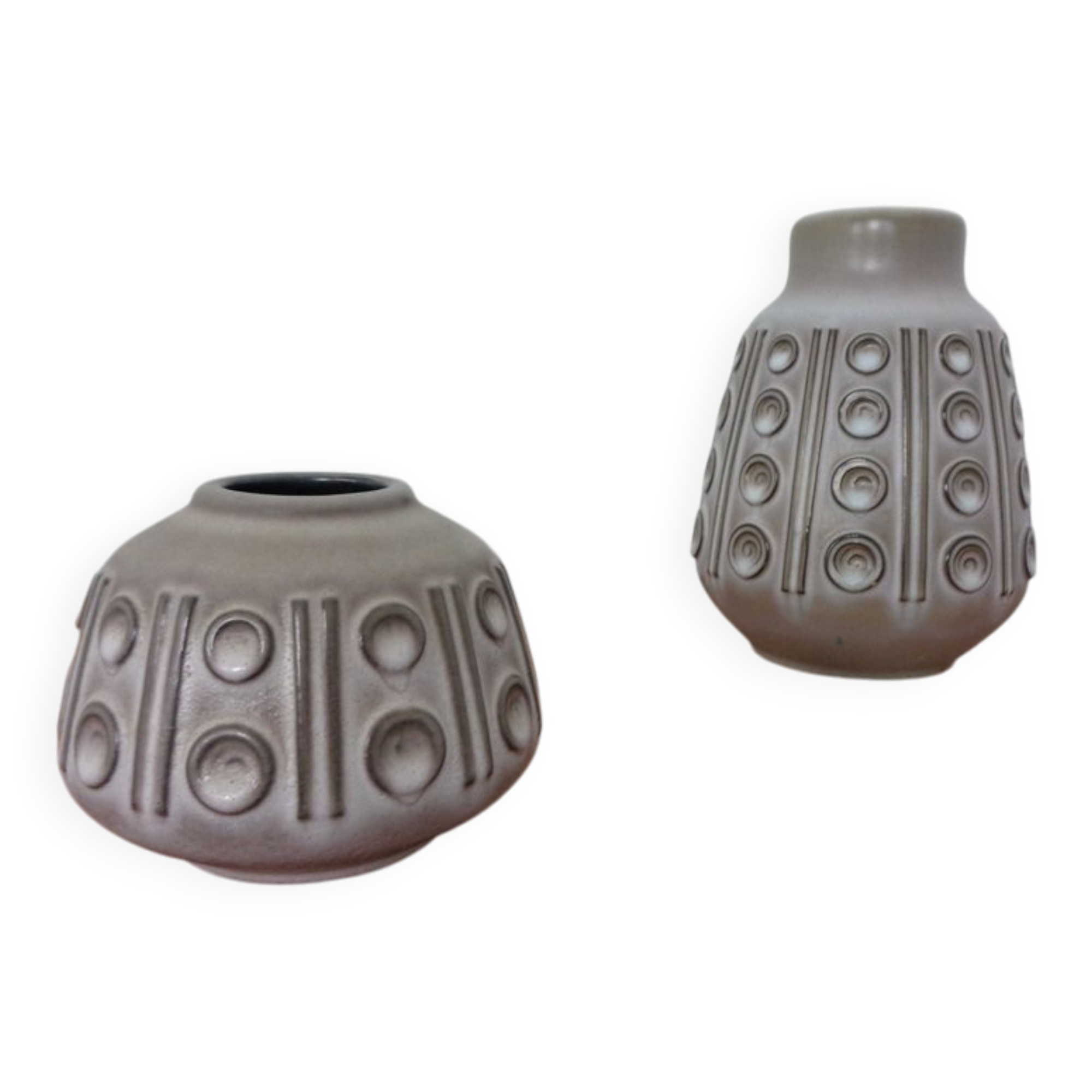 Steuler ceramic vases, 1960s, set of 2