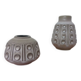 Steuler ceramic vases, 1960s, set of 2