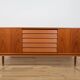 Enfilade vintage en teck par Nils Jonsson pour Hugo Troeds, Suède, 1960s